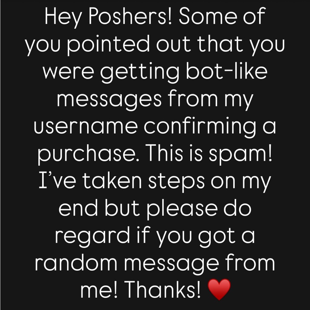 Spam Alert Notice